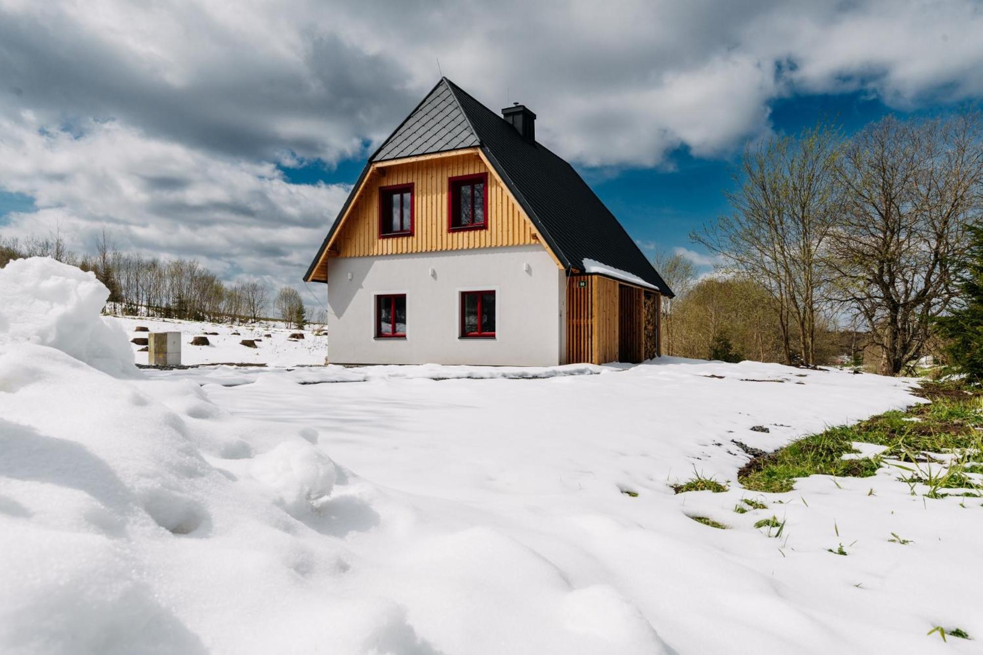 Villa Domecheck Boží Dar Exterior foto